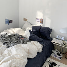 Load image into Gallery viewer, Two-color Simple Bedding Set 二色シンプル寝具カバーセット