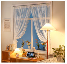 画像をギャラリービューアに読み込む, 【オーダー可】Romantic White Lace Sheer Curtain 姫系ホワイトレースカーテン
