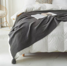 画像をギャラリービューアに読み込む, Siesta shawl blanket 北欧風ソファー毛布 ひざ掛け