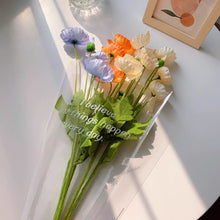 画像をギャラリービューアに読み込む, Artificial Silk Poppy リアルな造花ポピー