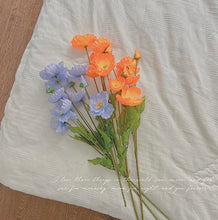 画像をギャラリービューアに読み込む, Artificial Silk Poppy リアルな造花ポピー