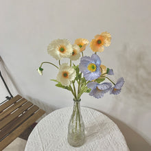 画像をギャラリービューアに読み込む, Artificial Silk Poppy リアルな造花ポピー