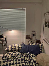 画像をギャラリービューアに読み込む, Diamond Lattice Bedding Set 菱形格子寝具カバー3点/4点セット