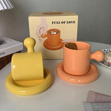 画像をギャラリービューアに読み込む, Ceramic Round Ball Mug Set ラウンドボールマグセット(5色展開)