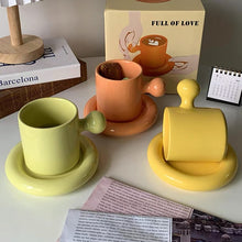 画像をギャラリービューアに読み込む, Ceramic Round Ball Mug Set ラウンドボールマグセット(5色展開)