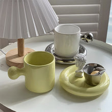 画像をギャラリービューアに読み込む, Ceramic Round Ball Mug Set ラウンドボールマグセット(5色展開)