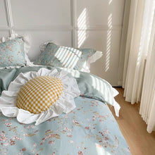 画像をギャラリービューアに読み込む, French Blue Flower Bedding Set フレンチブルーフラワー寝具カバーセット
