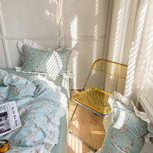 画像をギャラリービューアに読み込む, French Blue Flower Bedding Set フレンチブルーフラワー寝具カバーセット
