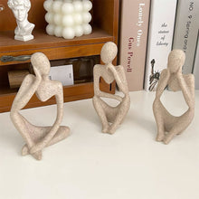 画像をギャラリービューアに読み込む, Nordic Decor Ornaments 面白い人のオーナメント六種