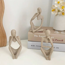 画像をギャラリービューアに読み込む, Nordic Decor Ornaments 面白い人のオーナメント六種