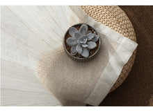 画像をギャラリービューアに読み込む, 【オーダー可】White Linen Tulle Curtain ホワイトリネンレースカーテン