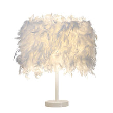 Load image into Gallery viewer, White Feather Lamp ホワイト羽のランプ