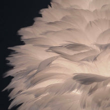 Load image into Gallery viewer, White Feather Lamp ホワイト羽のランプ