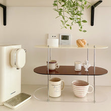 画像をギャラリービューアに読み込む, Acrylic Double/Triple Shelf アクリル2段/3段収納棚