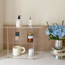 画像をギャラリービューアに読み込む, Acrylic Double/Triple Shelf アクリル2段/3段収納棚