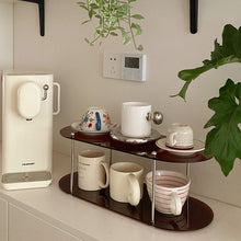 画像をギャラリービューアに読み込む, Acrylic Double/Triple Shelf アクリル2段/3段収納棚