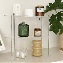 画像をギャラリービューアに読み込む, Acrylic Double/Triple Shelf アクリル2段/3段収納棚