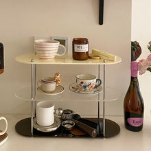 画像をギャラリービューアに読み込む, Acrylic Double/Triple Shelf アクリル2段/3段収納棚