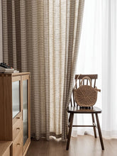 画像をギャラリービューアに読み込む, 【オーダー可】Gingham Check Curtain ギンガムチェックカーテン