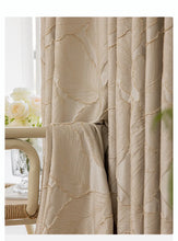 画像をギャラリービューアに読み込む, 【オーダー可】Luxury Gold Leaf Curtain 贅沢リーフ柄金箔カーテン