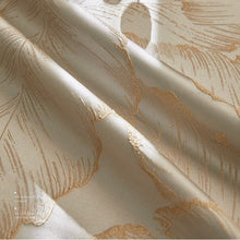 画像をギャラリービューアに読み込む, 【オーダー可】Luxury Gold Leaf Curtain 贅沢リーフ柄金箔カーテン