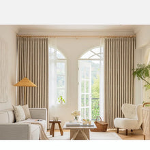 画像をギャラリービューアに読み込む, 【オーダー可】Luxury Gold Leaf Curtain 贅沢リーフ柄金箔カーテン