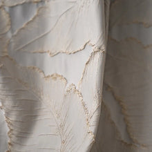 画像をギャラリービューアに読み込む, 【オーダー可】Luxury Gold Leaf Curtain 贅沢リーフ柄金箔カーテン