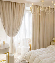 画像をギャラリービューアに読み込む, 【オーダー可】Romantic Princess Double Layer Curtain 姫系二重カーテン