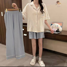 画像をギャラリービューアに読み込む, Blue and White Room Wear 青と白のルームウェア