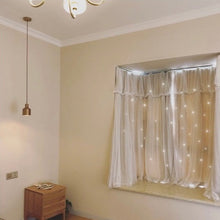 画像をギャラリービューアに読み込む, 【オーダー可】Romantic Star Double Layer Curtains ver.2 星柄の二重カーテンアップグレード版