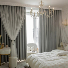 画像をギャラリービューアに読み込む, 【オーダー可】Romantic Princess Double Layer Curtain 姫系二重カーテン
