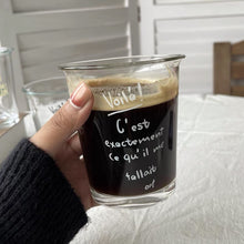 Load image into Gallery viewer, Voilà Glass Cup Voilà グラス