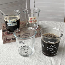 Load image into Gallery viewer, Voilà Glass Cup Voilà グラス