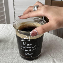 Load image into Gallery viewer, Voilà Glass Cup Voilà グラス