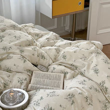 Load image into Gallery viewer, Vintage Gardenia Bedding Set クチナシ花柄の寝具カバーセット