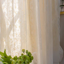 Load image into Gallery viewer, Daisy Double Layer Curtain デイジー柄二重カーテン