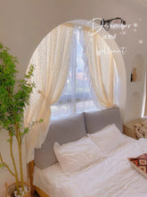 Load image into Gallery viewer, Daisy Double Layer Curtain デイジー柄二重カーテン