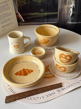 画像をギャラリービューアに読み込む, Creamy Bread Tableware クリームパン食器