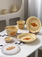 画像をギャラリービューアに読み込む, Creamy Bread Tableware クリームパン食器