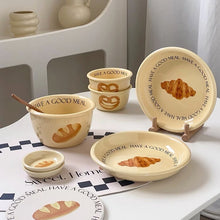 画像をギャラリービューアに読み込む, Creamy Bread Tableware クリームパン食器