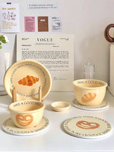 画像をギャラリービューアに読み込む, Creamy Bread Tableware クリームパン食器