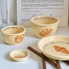 画像をギャラリービューアに読み込む, Creamy Bread Tableware クリームパン食器