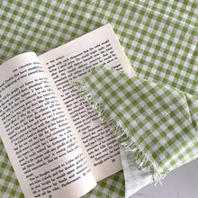 画像をギャラリービューアに読み込む, Korean Check Tablecloth 韓国風チェックテーブルクロス(8色展開)