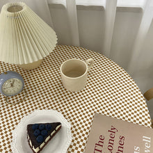 画像をギャラリービューアに読み込む, Korean Check Tablecloth 韓国風チェックテーブルクロス(8色展開)