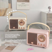 Load image into Gallery viewer, Retro Bluetooth Speaker レトロブルートゥーススピーカー