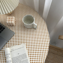 画像をギャラリービューアに読み込む, Korean Check Tablecloth 韓国風チェックテーブルクロス(8色展開)