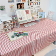 画像をギャラリービューアに読み込む, Korean Check Tablecloth 韓国風チェックテーブルクロス(8色展開)