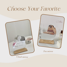 Load image into Gallery viewer, Simple Irregular Mirror 韓国風ウェーブミラー