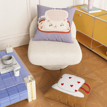 画像をギャラリービューアに読み込む, Sweet Café Drink Cushion スイートカフェクッション
