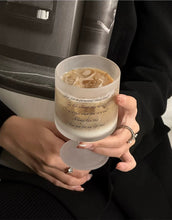 画像をギャラリービューアに読み込む, Frosted Stem Cup with English Text 英字入りフロストステムグラス
